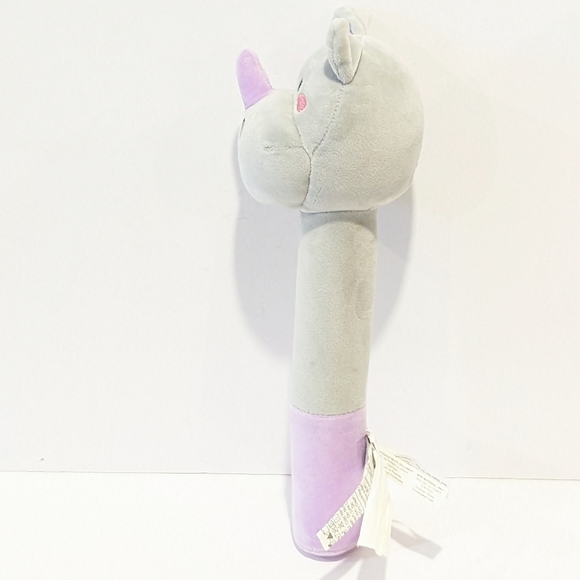 2/$20 Miniso rhino plush massage hammer 12” - Picture 6 of 8